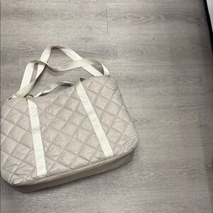 Stylish Cream Quilted Women's Bag choose color